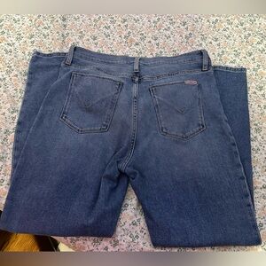 Hudson Curvy Straight Skinny High Rise Jeans